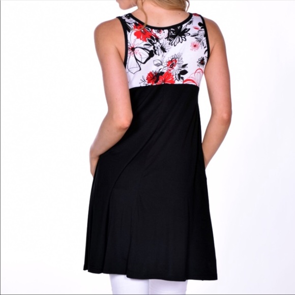 ๐ด Pastels Floral Chest Tunic - Picture 2 of 5